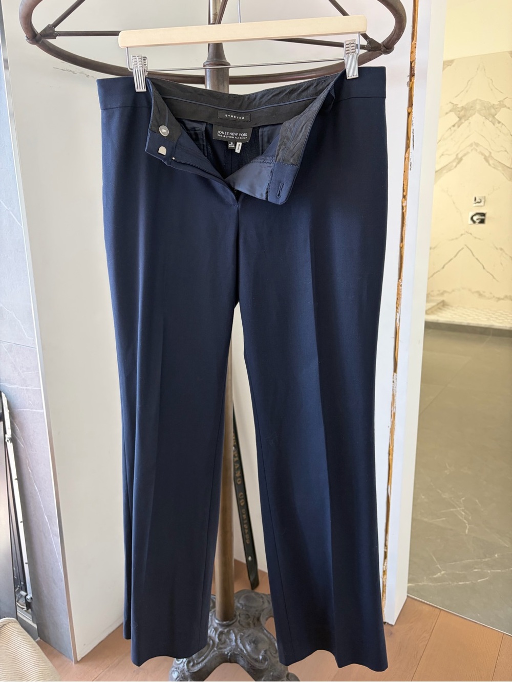 Jones New York Dark Navy Dress Pants